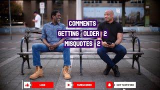 2 Comics On A Bench w/ Perry Strong & Greer Barnes Episode 6 Part 1 Getting Older & Misquotes