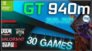 *NVIDIA Geforce 940M in 30 GAMES   | 2021-2024