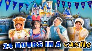 LIVING IN A CASTLE FOR 24 HOURS !!
