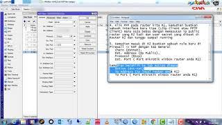 Cara Remote ROuter memanfaatkan IP Public Router Lain