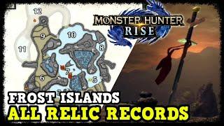 Frost Islands All Relic Record Locations in Monster Hunter Rise (Collectible Guide)