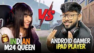 SHE IN REAL SNIPER M24 QUEEN  | ANDROID GAMER - BGMI