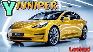 "Tesla Model Y Juniper 2025 LEAKED: Review, Range, Features, Release Date and PRICE!!" #tesla