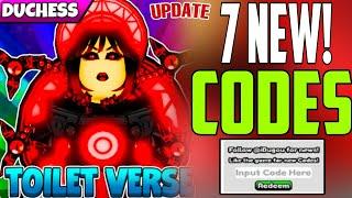 New TOILET VERSE TOWER DEFENSE ROBLOX CODES 2024 - TOILET VERSE CODES [ROBLOX] t