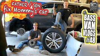 Fix mommy's Honda Pilot! - VLOG! BVV#48