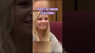 Parents go through teen's phones #worldsstrictestparents #teens #shorts