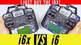 FLYSKY FS-i6 vs FS-i6X Side By Side comparison - Which to buy? What's the Difference?