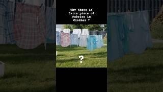 Why That Extra Fabric Patch Changes Everything #shorts #facts #youcurious