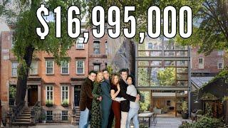 Inside a Luxury $16,995,000 Townhouse in New York next to the F·R·I·E·N·D·S Apartment!