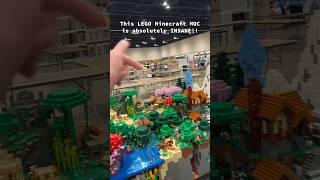 This LEGO Minecraft MOC is AMAZING! #lego #legos #legostarwars #legosets #legotoys #toys