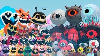 ALL SMILING CRITTERS POPPY PLAYTIME VS EYE TOWER FAMILY (Garry's Mod)