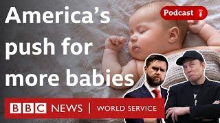 Why Elon Musk and JD Vance want a US baby boom - What in the World Podcast, BBC World Service