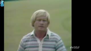 Jack Nicklaus Golf Shot Highlights 1974 PGA Championship