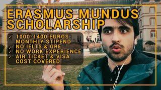 100% Fully Funded Scholarship for Europe, Erasmus Mundus Scholarship (49,000€, NO GRE & IELTS)