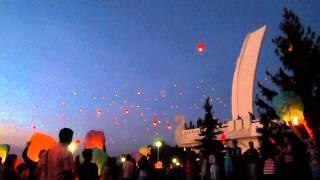 Небесные фонарики 28.04.2012 (Самара)