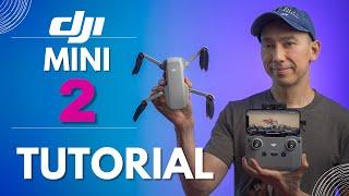 DJI Mini 2, Mini 4K, Mini 2SE Tutorial. How to Setup. How to Fly | How to use Controller