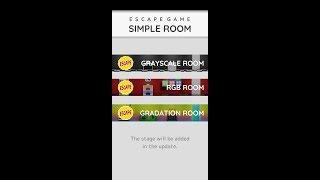 Escape Game SIMPLE ROOM GRAYSCALE ROOM+RGB ROOM+GRADATION ROOM【Androwk】 ( 攻略 /Walkthrough / 脫出)