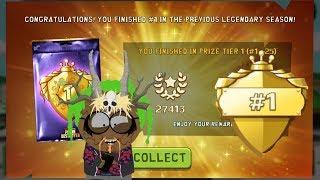 Rank 1 Season 5 Rewards Featuring Slavius!