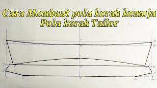 Tutorial Cara Mudah Untuk Membuat Kerah baju Kemeja// Bismillah_Lancarkan ya Rob