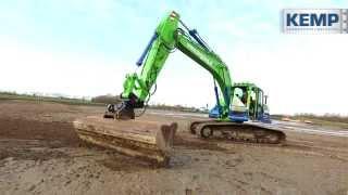 Kobelco SK210lc rupsgraafmachine Martin Kemp (AW Groep)