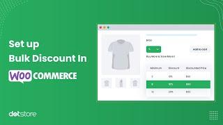 How to create bulk discounts in WooCommerce?