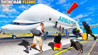 Franklin and Shinchan First Richest Flight Experience In GTA 5 ! | Paradox FTW