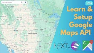 How to Use Google Maps API with Next.js, React - Including Places Autocomplete | 2024