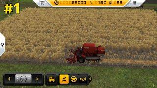 Farming Simulator 14 Android Timelapse  Gameplay #1