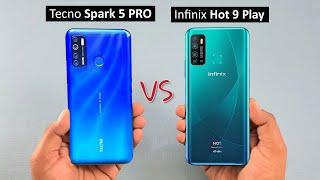 Tecno Spark 5 PRO vs Infinix Hot 9 Play Full Comparison and Review