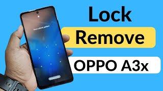 oppo a3x 5g ka screen lock Kaise tode | oppo a3x 5g hard reset | remove screen lock