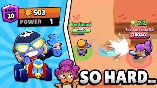 LEVEL 1 CARL GETS 500 TROPHIES FROM SHOWDOWN IN BRAWL STARS!