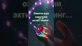 Узингиз учун узингизни эхтиёт Килинг 