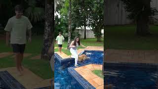 DESAFIO DA PISCINA!! SERÁ QUE PASSARAM O NÍVEL HARD??