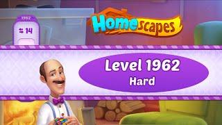 Homescapes Level 1962 Hard | All Boosters | Playrix