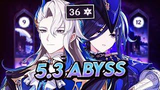 Neuvillette & Clorinde Main DPS | 5.2-5.3 Spiral Abyss Floors 9-12 Review | Genshin Impact