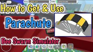 How To Get And Use Parachute In Bee Swarm Simulator (2024) Parachute Guide In Bee Swarm Sim