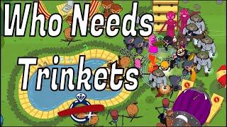 How Helpful Are Trinkets? No Trinkets Martian Games (Battd Bloons Adventure Time TD)