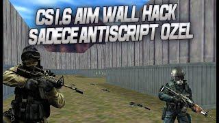 CS 1.6 PİYASADA TEK BİZDE OLAN AİM WALL HACK GÜNCEL 2024 | BAN YOK !!