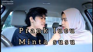 video lucu menegankan prank Minta susu