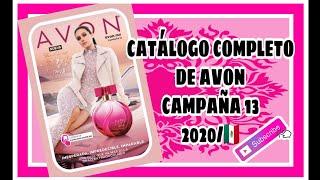 Catálogo completo de Avon campaña 13 /2020 