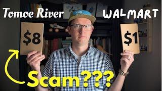 Is fountain pen paper a scam? Tomoe River vs Pen+Gear (Walmart)