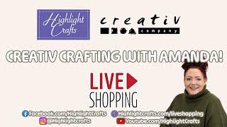 Creative Creations with Amanda Live Shopping!