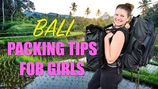 What I Wish I Packed for Bali, Indonesia  // Backpacking Packing Tips for Women