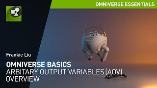 Arbitrary Output Variables (AOV) Overview in Omniverse USD Composer