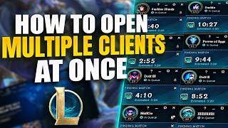 How To Open Multiple League Clients 2024 - League Of Legends