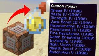 How To Make Custom Potions in Minecraft 1.21! (Command Tutorial)