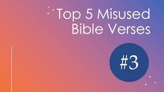 #3 Most Misused Scripture: Rev 3:20