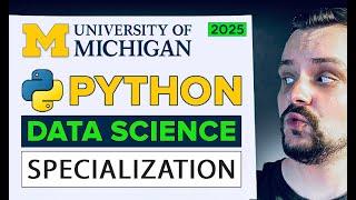 Applied Data Science With Python Specialization - Review 2025 - University of Michigan (Coursera)