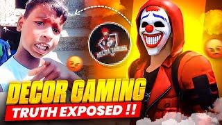 Decor Gaming Is Using "Khelega Free Fire" Viral Boy - Shameful  TechPro Harsh