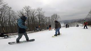 Montage Mountain Beginner Green Trail Top-to-Bottom POV